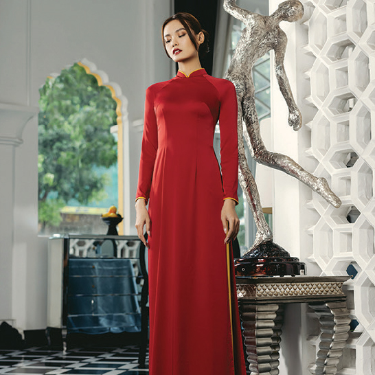 Dịch vụ may đo áo dài truyền thống cho từng cá nhân