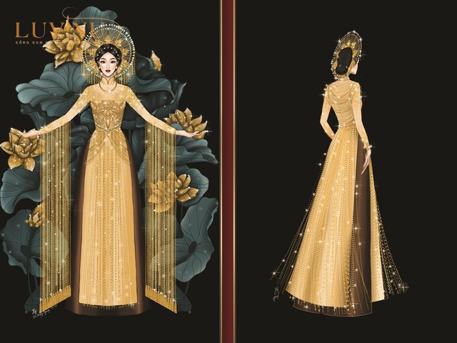 May đo thiết kế áo dài truyền thống nữ